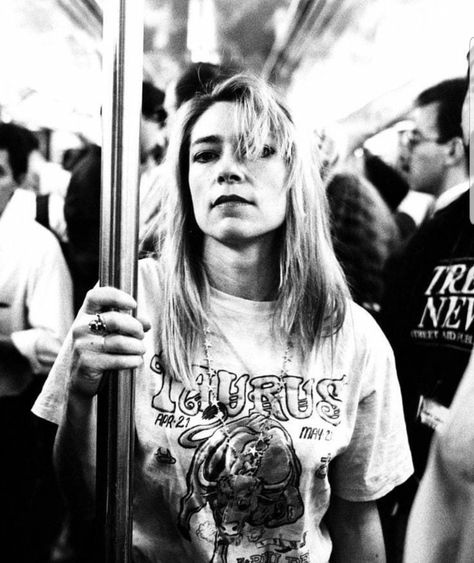 KIM GORDON ~Fellow Taurus! Kim Gordon, Women Of Rock, New York Subway, Sonic Youth, Riot Grrrl, I'm With The Band, New Bands, Music Icon, Post Punk