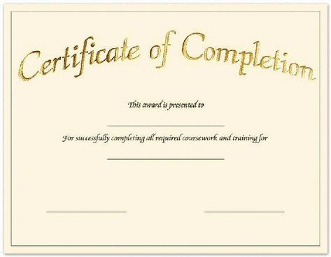 Certificate Of Completion Template Free Printable (2) - TEMPLATES EXAMPLE | TEMPLATES EXAMPLE Nail Certificate, Certificate Completion, Perfect Attendance Certificate, Channeling Spirits, Free Printable Certificate Templates, Create Certificate, Photography Gift Certificate Template, Blank Certificate Template, Free Printable Certificates