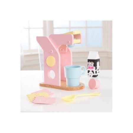 KidKraft Pastel?? Wooden Coffee Set with 6 Pieces - Walmart.com Toy Kitchen Accessories, Tom Pastel, Play Kitchen Accessories, Wooden Play Kitchen, Play Food Set, Kids Play Kitchen, Pretend Play Food, Childrens Kitchens, Play Kitchen Sets