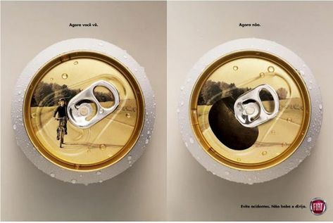 Creative Advertising - Now you see it, now you don't Verknipte Humor, Social Awareness Campaign, Guerrilla Marketing, Clever Advertising, 광고 디자인, Dont Drink And Drive, Drunk Driving, Publicidad Creativa, Street Marketing