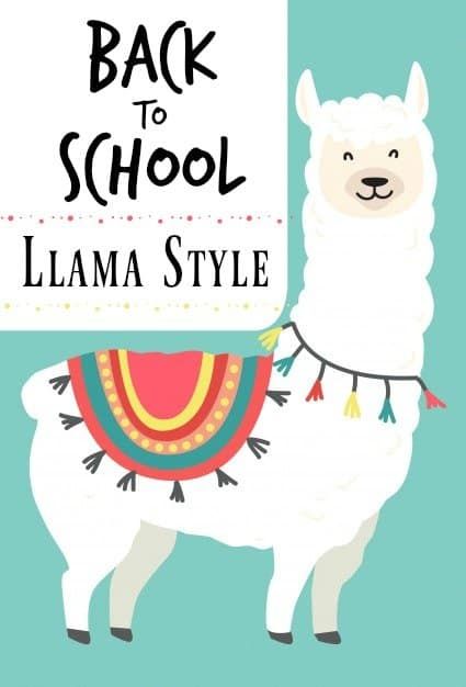 Back to School Llama Style - Creative Ramblings Escuela Diy, Llama Decor, Classroom Management Plan, School Supplies Organization, Back To School Crafts, School Supplies List, Cute Llama, Diy School Supplies, Cute School Supplies