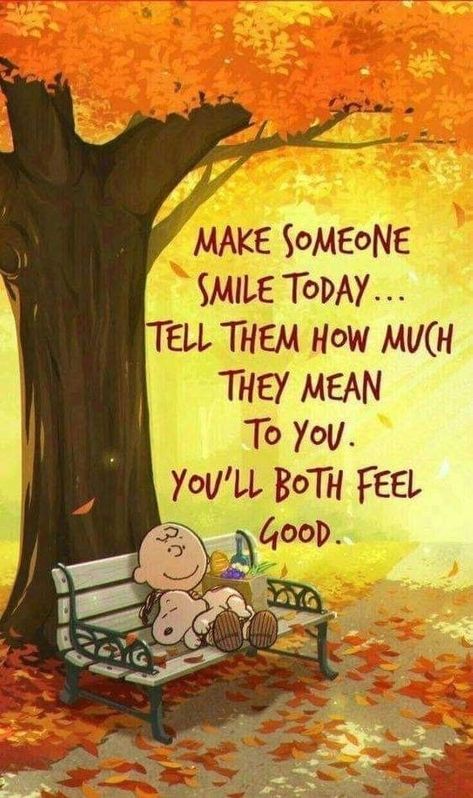 Make Someone Smile Today, Peanuts Quotes, Charlie Brown Quotes, Make Someone Smile, Snoopy Funny, Snoopy Images, Peanuts Cartoon, Snoopy Quotes, Snoopy Pictures