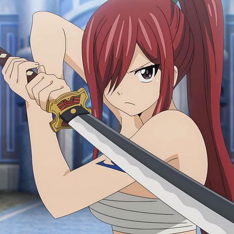 Anime: Fairy Tail Erza Fairy Tail, Fairy Tail Erza Scarlet, Black Cat Marvel, Anime Fairy Tail, Snow Fairy, Hiro Mashima, Erza Scarlet, Anime Fairy, Cute Selfie Ideas