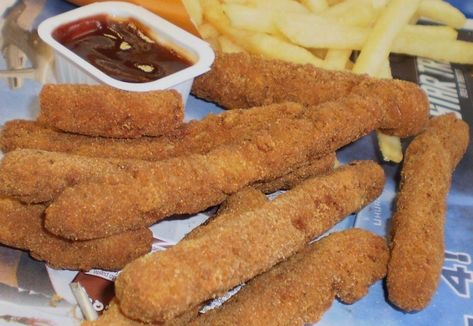 Just Like Burger King's Chicken Fries Recipe | Recipes.net Bk Chicken Fries, Burger King Chicken Fries, Fish Fry Seasoning, Discontinued Food, Chicken Fries, Yummy Fries, Fast Food Items, Fries Recipe, Chicken Fingers