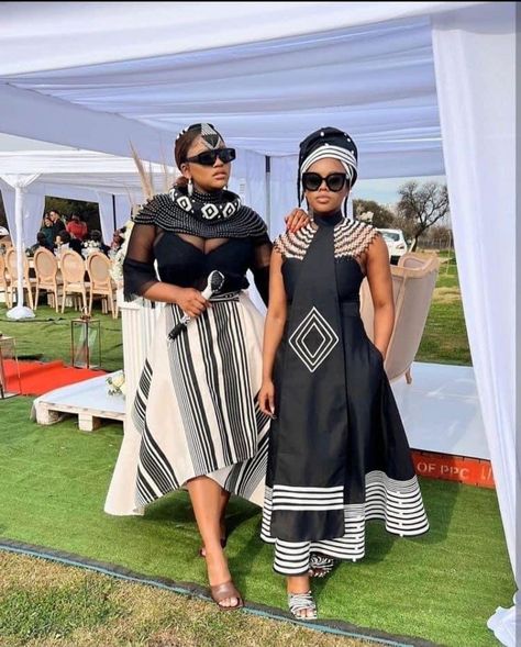 Modern Xhosa Attire, Cultural Outfits, Xhosa Traditional Attire, Traditional Dressing, Fruits Salad, Traditional Ideas, Xhosa Attire, South African Traditional Dresses, Soft Feminine Outfits