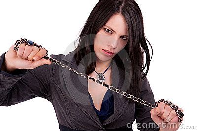 Beautiful Woman Holding A Chain With Both Hands Stock Images - Image: 19226424 Chains Reference, Drawing Challenges, 3 Sisters, Art Resources, Hand Reference, Reference Poses, Studio Shoot, Drawing Challenge, Art Reference Poses