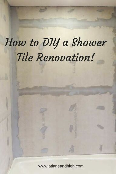 If you like this post make sure you sign up for the newsletter so you don't miss a project!Today I am going to share with you how I installed new wall tile above my daughters bathtub, which was literally coming away from the wall. After we moved in to our new home it didn't take long to realize that the tile in this bathroom wasn't going to last long. It got to the point where I literally had to put duct tape on it to keep water from going behind the wall!So my husband and I demoli… Bathroom Diy Ideas, Bathroom Wall Tiles, Tile Renovation, Walk In Shower Designs, Diy Bathroom Remodel, Bathroom Diy, Diy Bathroom Decor, Bathroom Wall Tile, Diy Remodel