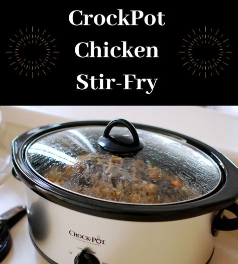 Crockpot Stir Fry, Frozen Chicken Crockpot, Chicken Breast Stir Fry, Chicken Vegetable Stir Fry, Vegetable Slow Cooker, Chicken Broccoli Stir Fry, Garlic Chicken Stir Fry, Teriyaki Chicken Crock Pot, Easy Chicken Stir Fry