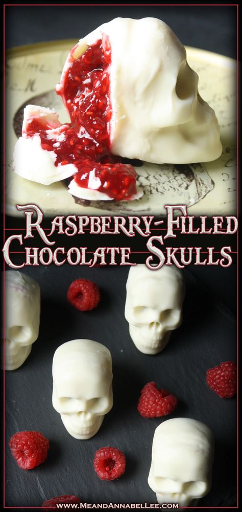 Valentine Halloween, Halloween Decor Diy, Annabel Lee, Easy Pumpkin Carving, Halloween Themed Wedding, Spooky Food, Halloween Food Treats, Raspberry Chocolate, Diy Halloween Decor