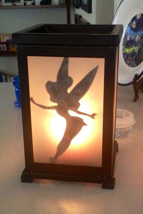 Tinkerbell in a lantern Tinkerbell Lantern, Hook Movie, Disney House, Mailbox Ideas, Modern Mailbox, Tinkerbell Party, Prom 2015, Disney Home Decor, Disney Home