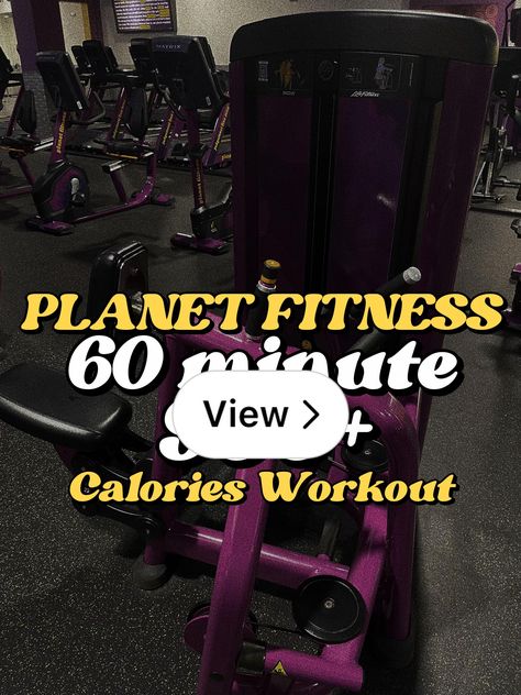 Lemon8 · 60 MINUTE WEIGHT LOSS WORKOUT (Planet Fitness) · @mysticintellect