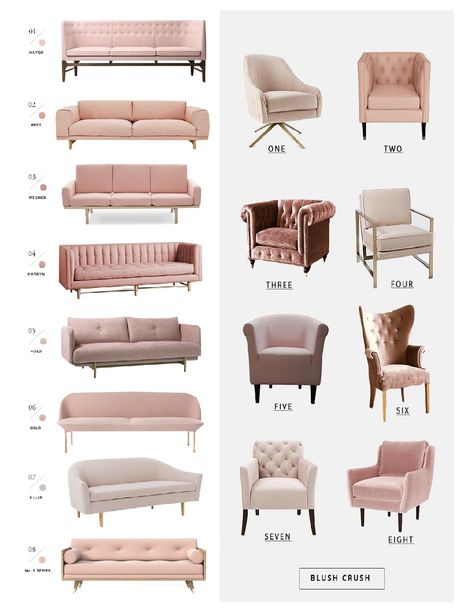 Blush Living Room Decor, Blush Living Room, Salon Interior Design Ideas, Interior Design Books, Luxury Furniture Living Room, Interior Design Software, Living Room Sofa Design, Salon Interior Design, Interior Design Magazine