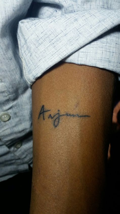 Arjun Name Tattoo, Arjun Tattoo, Tattoo Name, Name Tattoo, Name Tattoos, Fish Tattoos, Jesus Fish Tattoo, Collage, Tattoos