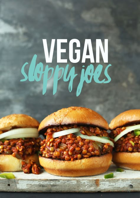 Vegan Sloppy Joes, Vegan Worcestershire Sauce, Veggie Burgers, Sloppy Joe, Sloppy Joes, Vegan Dinner, Meatless Meals, Vegan Foods, Vegan Life