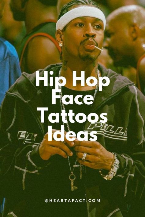 Rappers With Face Tattoos | Cool & Aesthetic Tattoo Ideas For Men Dollar Sign Face Tattoo, Savage Tattoo For Men, Face Tats Men, Small Face Tattoo Ideas, Rapper Tattoos Ideas, Face Tattoo Ideas For Men, Face Tattoo Men, Small Face Tattoo, The Game Rapper