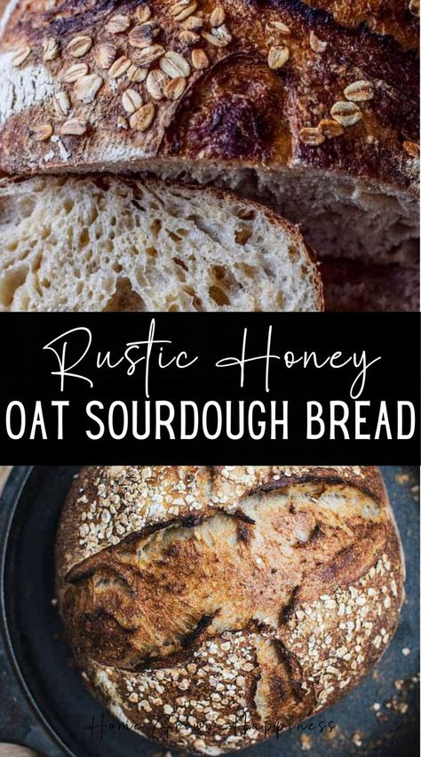 This honey oat sourdough has a deliciously soft crumb with a hint of honey sweetness. I love this soft honey oat sourdough. It’s not super sweet, just a mere hint of honey really. The oats and wholemeal flour make it really soft. I like shaping this loaf in a rustic way, with no fancy scoring. Just a well-browned crust, decorated with a scattering of oats, and a soft crumb. Honey Oat Sourdough Bread, Oat Sourdough Bread, Honey Oat Sourdough, Wheelchair Bathroom, Sourdough 101, Sourdough Designs, Fermented Dough, Sourdough Starters, Sourdough Breads