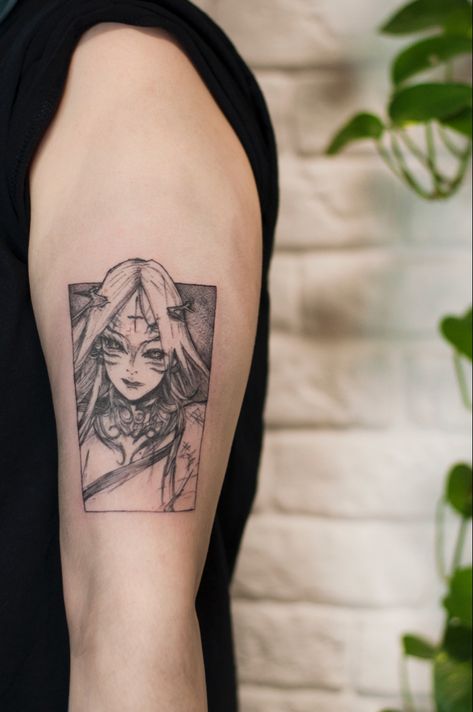 Rize Tokyo Ghoul Tattoo, Tokyo Ghoul Tattoo Ideas, Rize Tokyo Ghoul, Tokyo Ghoul Tattoo, Ghoul Tattoo, Tokyo Ghoul Rize, Tat Inspiration, Sui Ishida, Cyberpunk Tattoo