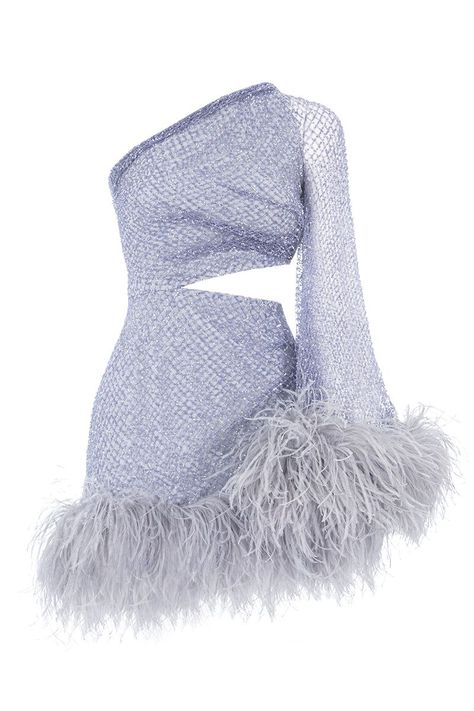 LAVENDER CRYSTAL FEATHERED MINI DRESS - Lavender / XS Coktail Dress, Glam Bride, Strapless Ruffle Dress, Lavender Dress, Fashion Design Collection, Gossip Girl Fashion, Womens Wedding Dresses, Lavender Dresses