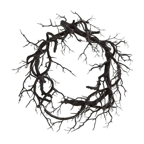 PRICES MAY VARY. Glowing Halloween Decoration: Illuminate your Halloween festivities with this one-of-a-kind glow up black wreath. Perfect for adorning your front door, fireplace, windows, hallways, and more, creating eerie and spooky scenes both indoors and outdoors. Flexible and Durable Design: Crafted with flexible and durable branches, this Halloween wreath features naturally growing branches with a striking black finish, enhancing the spooky ambiance. The sturdy construction ensures long-la Gothic Wreath Farmhouse, Branch Garland, Black Halloween Wreath, Halloween Decorations Wreaths, Artificial Tree Branches, Dekorasi Halloween, Fall Floral Decor, Black Wreath, Halloween Front Doors