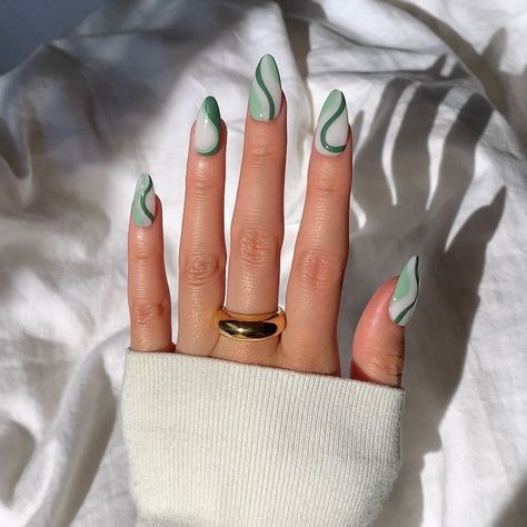 70 Best Nail Designs & Trends: Coolest Nail Art Ideas in 2024 - ORGANIC BEAUTY LOVER Milky White Polish, January Nail Colors, Abstract Nail, Velvet Nails, Nail Color Trends, Fall Nail Trends, Spring Nail Trends, Abstract Nail Art, Nail Art For Beginners