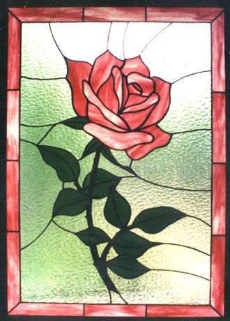 Painting On Glass Windows, L'art Du Vitrail, Stained Glass Rose, Stained Glass Quilt, زجاج ملون, Glass Painting Designs, Stained Glass Paint, Making Stained Glass, Stained Glass Window Panel