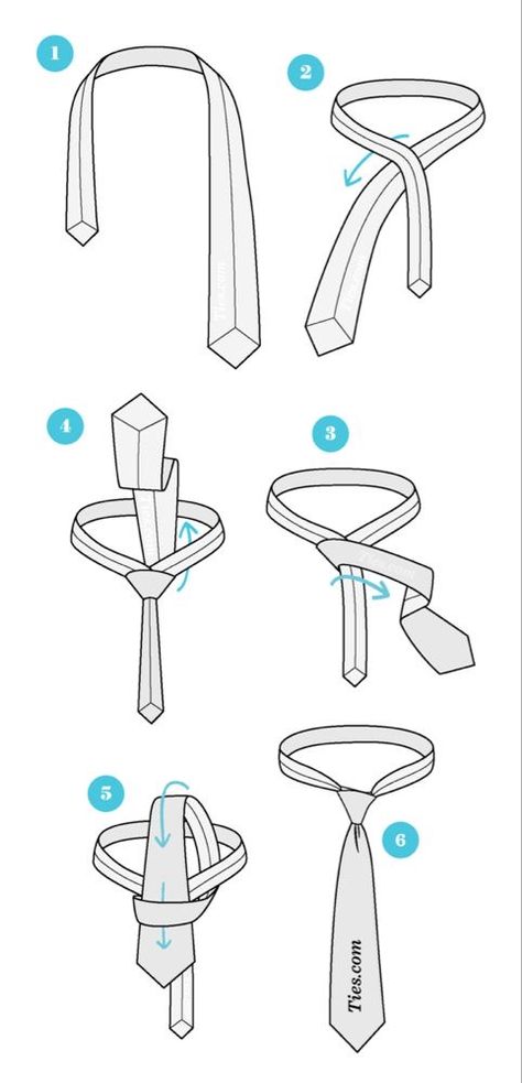 Tali Leher Lelaki, Simple Tie Knot, How To Tie A Necktie, Tie A Tie Easy, Simpul Dasi, Tie A Necktie, Color Knowledge, How To Tie Shoes, Make A Tie