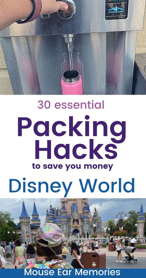 Packing For Disney, 2024 Planning, Disney Packing, Disney Money, Disney Prices, Packing List For Disney, Disney World Packing, Disney Essentials, Disney On A Budget