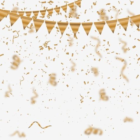 Confetti Background Wallpapers, Party Banner Design, Birthday Vector, Party Vector, Gold Vector, Bride And Groom Silhouette, Fireworks Background, Ribbon Vector, Triangle Vector