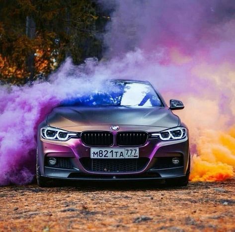 Bmw Car, Bmw, Cars, Purple, Green