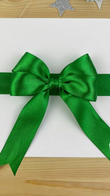 Bow On Gift, Eco Christmas, Bows Diy Ribbon, Bows Diy, Diy Bows, Paint Night, Diy Ribbon, Eco Friendly House, Diy Bow