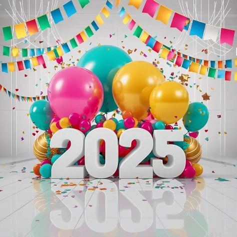 Free Colorful 2025 New Year Card Art to Celebrate Romantic Msg, 2025 Background, New Year Animated Gif, Happy New Year Fireworks, New Year Background, Happy New Year Gif, Happy New Year Banner, Happy New Year Background, New Year Gif