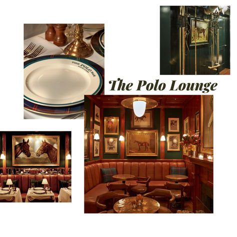 Discover the timeless charm and luxurious design of The Polo Bar in New York City. Curated by Ralph Lauren, this iconic space blends deep green and mahogany paneling, sumptuous leather banquettes, and signature equestrian art to create a warm, inviting atmosphere. Learn how these design elements come together to capture the sophistication and allure of New York's classic establishments. Explore our insights for incorporating similar aesthetics into your own space. Ralph Lauren Polo Bar, Polo Bar Aesthetic, Polo Bar New York, Polo Bar Nyc, Polo Ralph Lauren Aesthetic, Leather Banquette, Polo Bar, Hospitality Interior Design, Mahogany Paneling