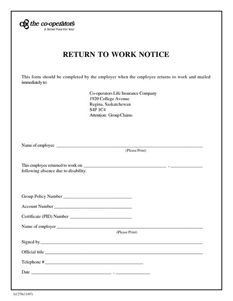 Blank Return To Work Note - FREE DOWNLOAD Doctor Template, Return To Work Form, Doctor Notes, Dr Note For Work, Notes Templates, Doctors Note Template, Note Templates, Note Template, Doctors Note