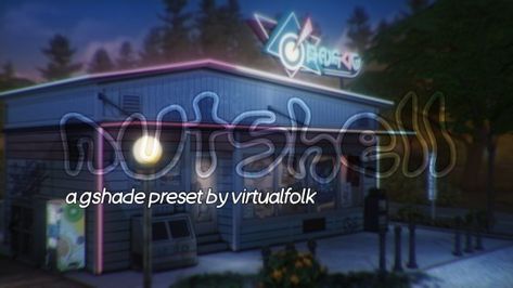 (4) nutshell - a gshade preset – @virtualfolk on Tumblr Ts4 Gshade, Gshade Presets The Sims 4, Reshade Presets, Cc Makeup, Ts4 Mods, Sims 4 Cc Makeup, Sims4 Cc, Alice In Chains, Maxis Match