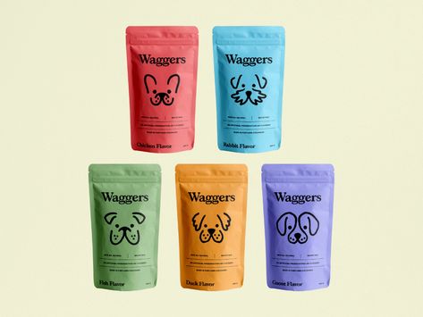 Dog Treat Packaging Ideas, Treat Packaging Ideas, Dog Treat Packaging, Pampered Dogs, Treat Packaging, Pet Food Packaging, Pet Branding, Packaging Snack, Dog Vitamins