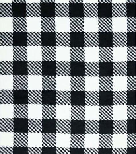 Black & White Buffalo Plaid Sew Lush Fleece Fabric | JOANN Fleece Tie Blankets, Iron Machine, Tie Blankets, Buffalo Plaid Pattern, Comfortable Fits, Comfy Blankets, Ceramic Ideas, Black And White Plaid, Plaid Fabric