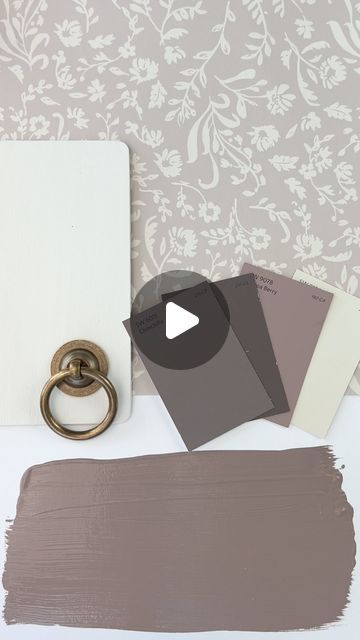 Chinchilla by Sherwin Williams is a subtle and sophisticated color that combines the warmth of plum with a hint of gray, creating a muted... | Instagram Chinchilla Sherwin Williams, Plum Paint Colors, Serene Nursery, Plum Paint, Magnolia Room, Wallpaper Swatches, Warm Neutral Paint Colors, Sherman Williams, Neutral Paint Colors