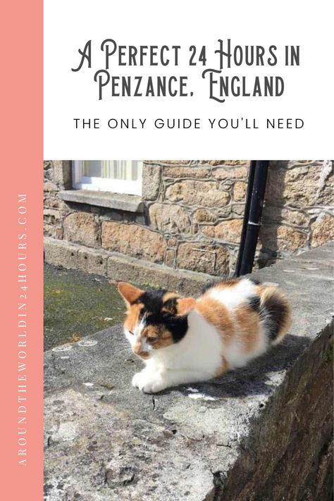 So you want to spend a perfect 24 hours of the best things to do in Penzance, England? Join me for a day of pirates, seafood, and hidden adorable gardens! #penzance #england Bath Town England Uk, Sea Life London Aquarium, Penzance Cornwall, Bourton On The Water England, Fountains Abbey Yorkshire England, Europe Travel Essentials, Scotland Travel Guide, Ancient Village, Coastal Cities