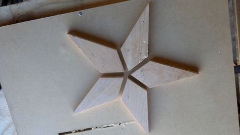 Making a Texas Star - by iltws2 @ LumberJocks.com ~ woodworking community How To Make A 5 Point Star, Wooden Quilt, Wood Art Diy, Pallet Christmas, Texas Star, Wood Stars, Diy Wooden Projects, Router Bit Set, Woodworking Projects That Sell