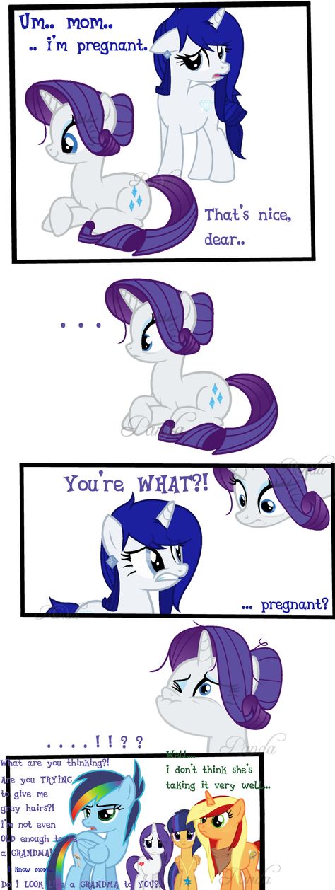 Time to tell Rarity Mlp Shirt, Mlp Pregnant, Mlp Rarity, Pony Oc, Mlp Funny, My Little Pony Rarity, Mlp Memes, Mlp Comics, Old Design