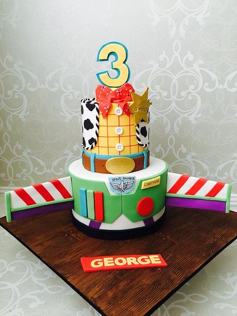 Toys Story Birthday, Toy Story Birthday Cake, Toy Story Bday, Toy Story Party Decorations, Birthday Party Ideas For Boys, Toy Story Theme, Toy Story Cakes, 3rd Birthday Cakes, 2nd Birthday Party Themes