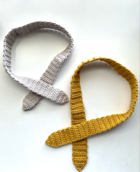 Crochet Korean, Hair Tie Ribbon, Crochet Headbands, Ribbon Style, Tie Ribbon, Crochet Headband Pattern, Ribbon Headbands, Sweater Crochet, Headband Pattern