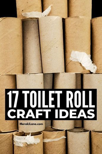 Easy Toilet Paper Roll Crafts, Paper Roll Crafts Diy, Toilet Roll Craft, Cardboard Rolls, Rolled Paper Art, Toilet Paper Tube, Toilet Paper Crafts, Reuse And Recycle, Diy Toilet