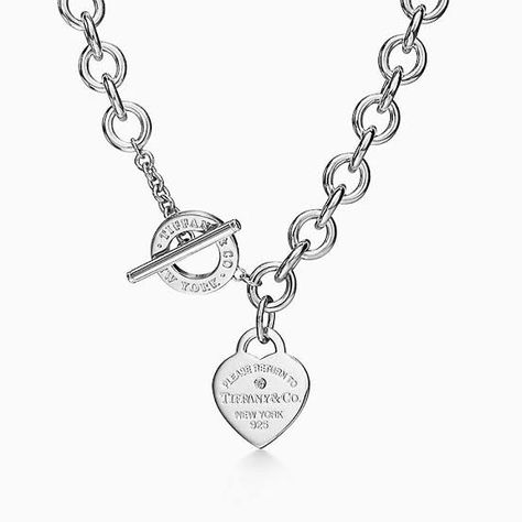 Tiffany And Co Chain Necklace, Return To Tiffany Toggle Necklace, Tiffany Co Necklace, Tiffany’s Necklace, Tiffany Heart Necklace, Return To Tiffany Necklace, Silver Link Necklace, Tiffany And Co Necklace, Return To Tiffany