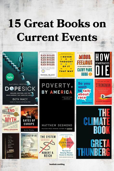 If you've been struggling to keep up with the news cycle lately, these fantastic books on current events will help you catch up on hot-button issues. Interesting Reads, Asian American, Best Books To Read, Any Book, Military History, Current Events, Inspirational Story, Great Books, Social Studies