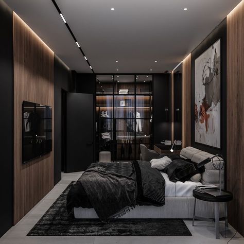 Boys Modern Bedroom, Modern Condo Interior Design, Urban Modern Interior Design, Condo Interior Design, Bathroom Design Black, Condo Interior, Rustic Home Design, Teen Bedroom Decor, Modern Bedroom Design