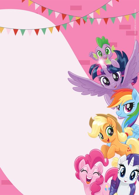 Download Now 9+ My Little Pony Paradise Birthday Invitation Templates #free #freeinvitation2019 #birthday #disney #invitations #invitationtemplates My Little Pony Birthday Party Invitation, My Little Pony Template, Pony Template, My Little Pony Printable, My Little Pony Invitations, Birthday Party Invitations Free, My Little Pony Birthday Party, Little Pony Cake, Pony Birthday Party