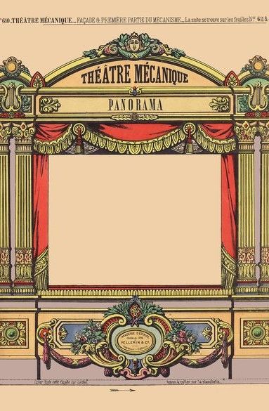 Theatre Illustration, Puppet Theaters, Theatre Curtains, Shrines Art, Bicycle Tattoo, Paper Theatre, Vintage Theatre, Toy Theatre, Dollhouse Accessories