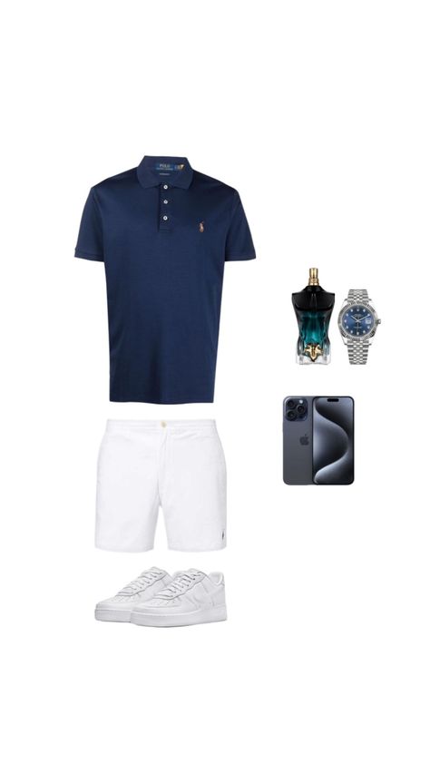 Outfits For Men Summer, Inspo Outfit Men, Ralph Lauren Men Outfits, Polo Ralph Lauren Outfits, Cornrow Braids Men, White Outfit For Men, Ralph Lauren Summer, Us Drip, Men's Summer Outfit