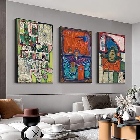 【Abstract Wall Art Size】 Canvas Wall Art Set Size:16 inch x 24 inch(40x60cmx3pcs). Minimalist abstract wall art prints are perfect for housewarming gifts or as wall decorations for living room, bedroom, bathroom, dressing room, kids bedroom, guest room, art room, staircase hallway, etc. Staircase Hallway, Female Image, Simple Abstract, Minimalist Posters, Modern Art Paintings Abstract, Bedroom Guest, Abstract Minimalist, Abstract Canvas Wall Art, Colorful Background